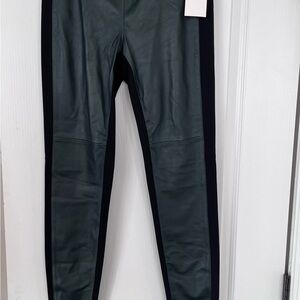 Carlisle Black and Green Leggings